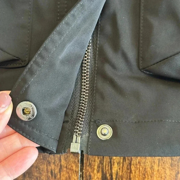 Good American | Black Hooded Volume Jacket, New Without Tags - Picture 12 of 12